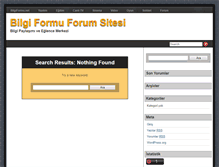 Tablet Screenshot of forum.bilgiformu.net